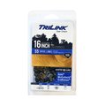 Trilink Chainsaw Chain 3/8 LP Semi-Chisel .050 55DL for Stihl 009 S55-91PX; CL15055TL2